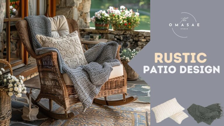 Rustic Patio Design: Create a Cozy Outdoor Retreat with Timeless