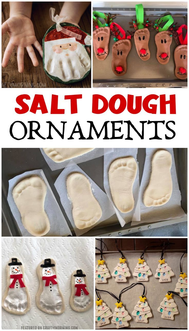 Salt Dough Christmas Ornaments