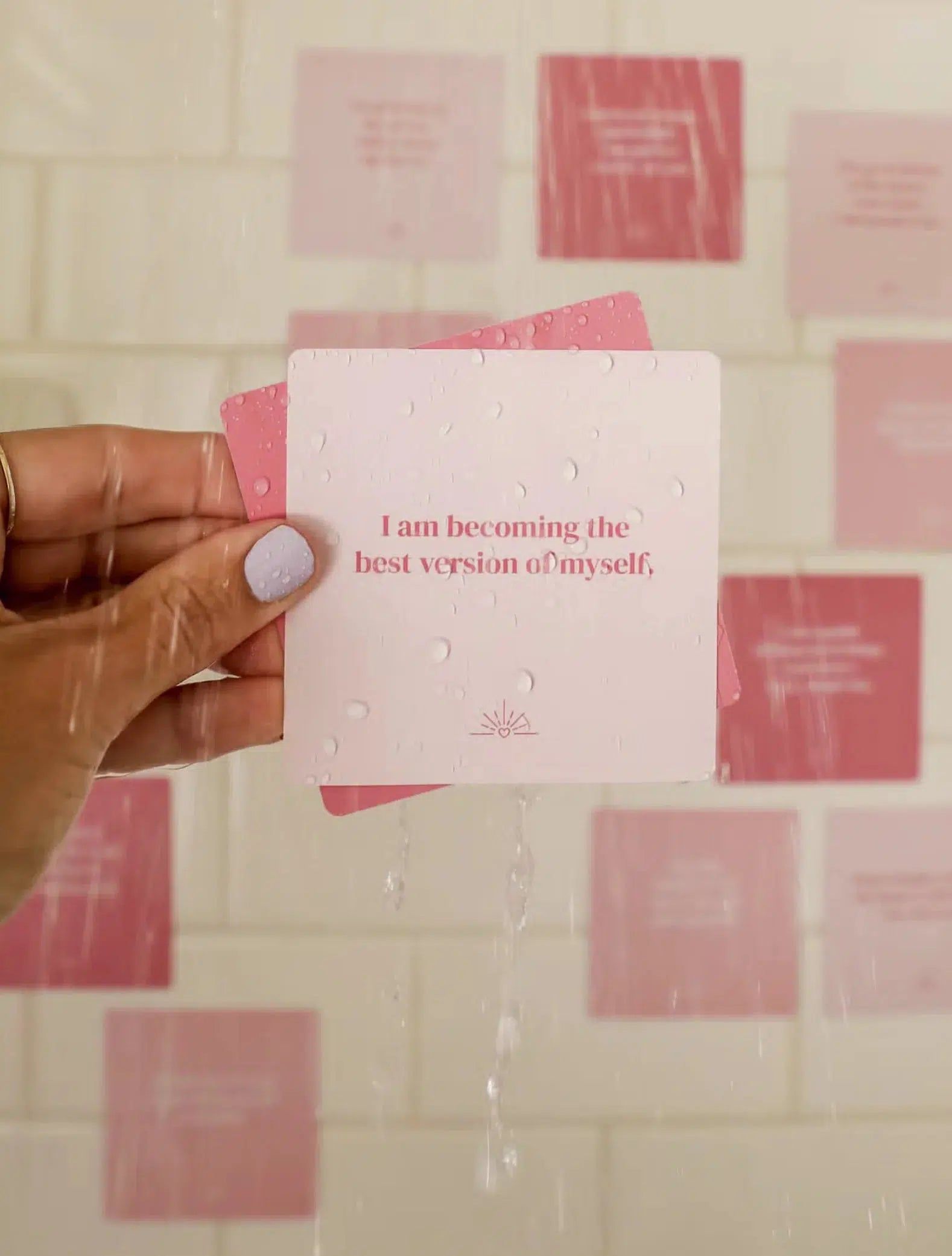 Shower Affirmation Cards - Self-Love