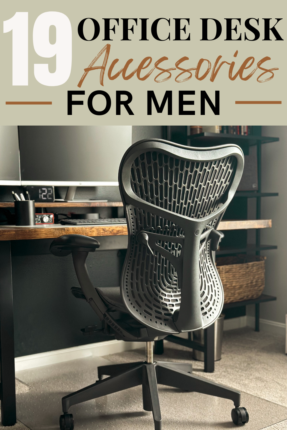 The BEST Office Accessories For Men!