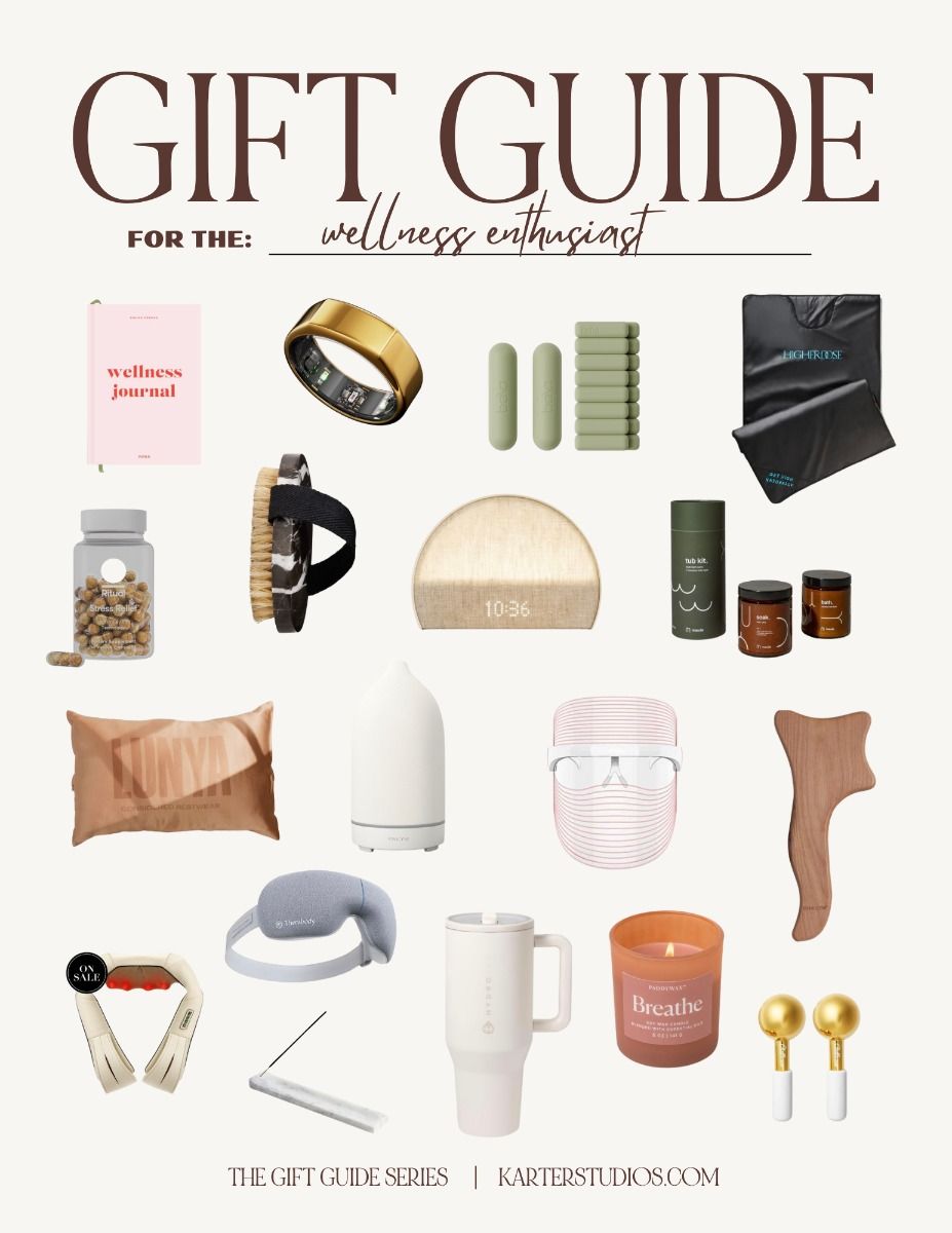 The Holiday Gift Guide for The Wellness Enthusiast