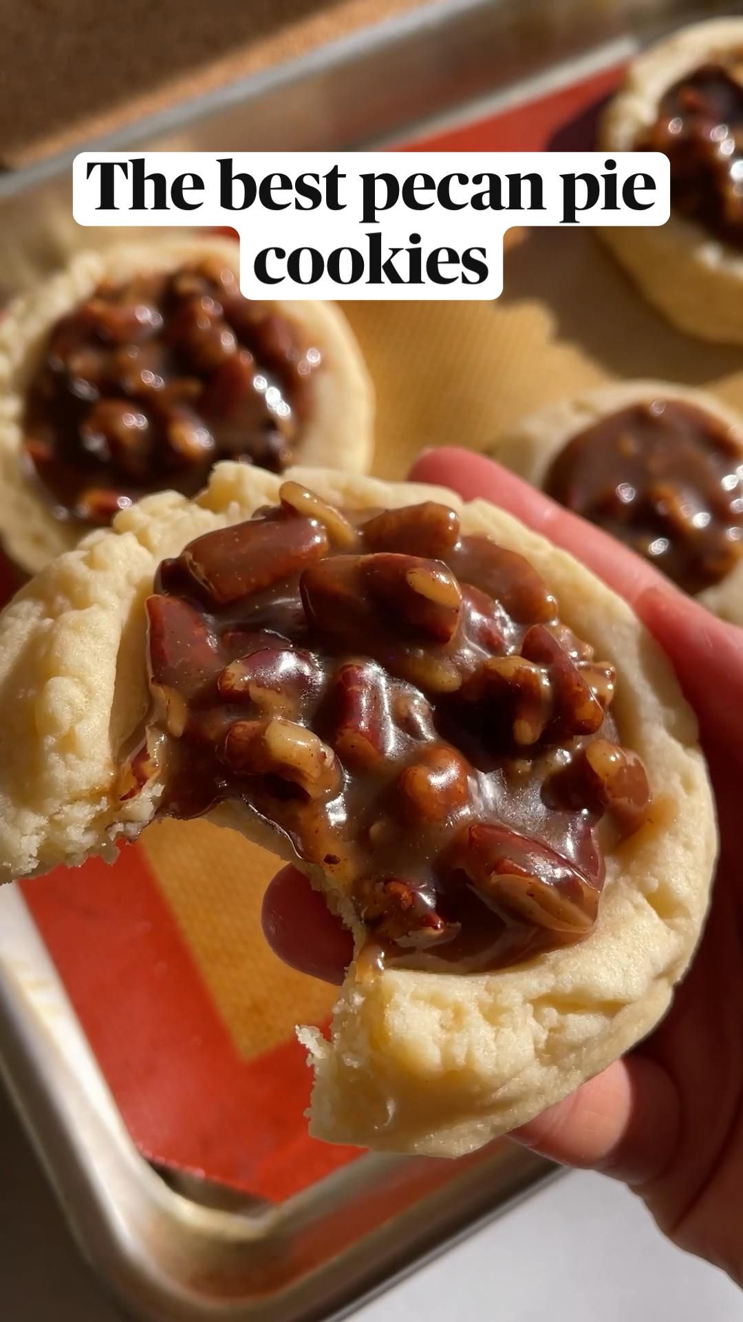 The best pecan pie cookies a crumbl copycat cookie perfect for thanksgiving dinner and dessert