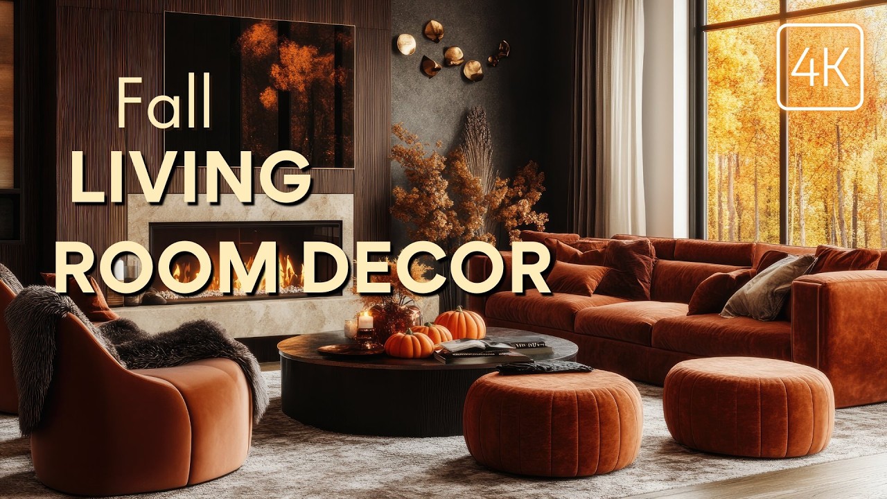 Transform Your Living Room: Stylish Fall Decor Tips to Warm