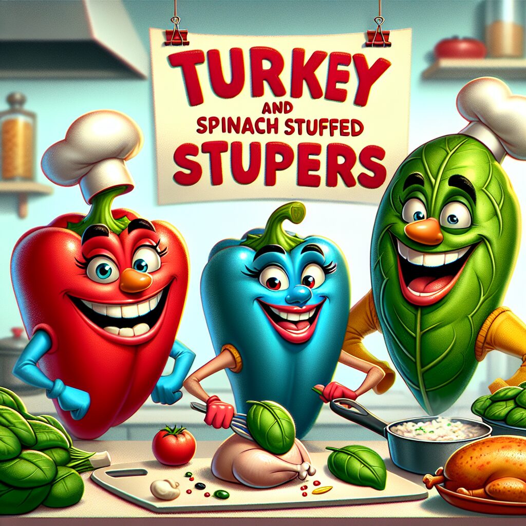 Turkey and Spinach Stuffed Peppers: A Delicious and Nutritious Delight