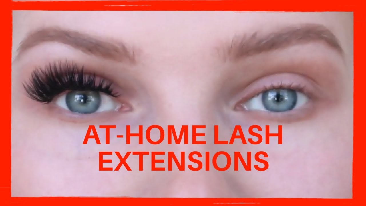 VLOGMAS DAY 🎄DIY lash extensions from​ Moitié Cosmetics​