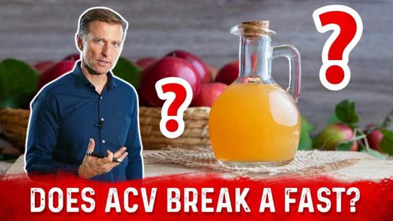 Will Apple Cider Vinegar (ACV) Break Your Fast?