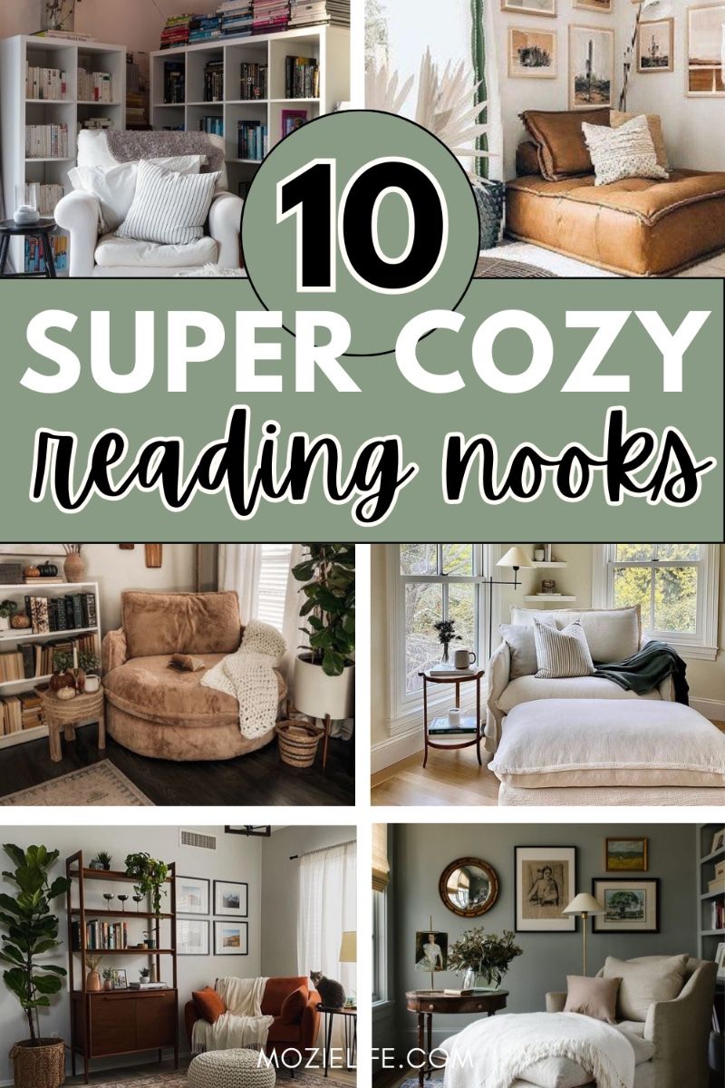 2025 Decor cozy reading nooks