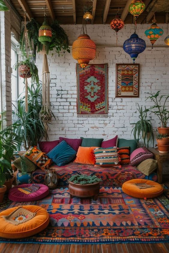 2025 Decor vibrant textiles and patterns