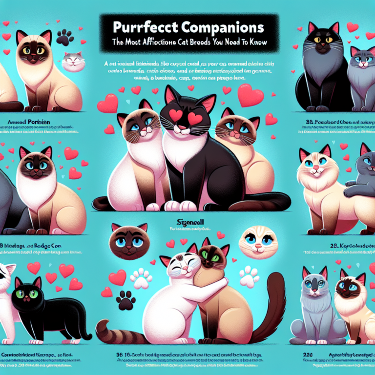 Purrfect Companions: The Most Affectionate Cat Breeds You Need to