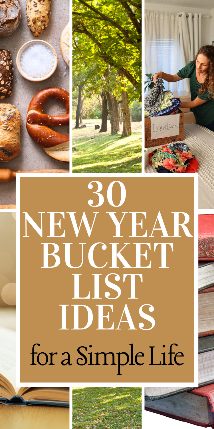 30 New Year Bucket List Ideas For a Simple Life