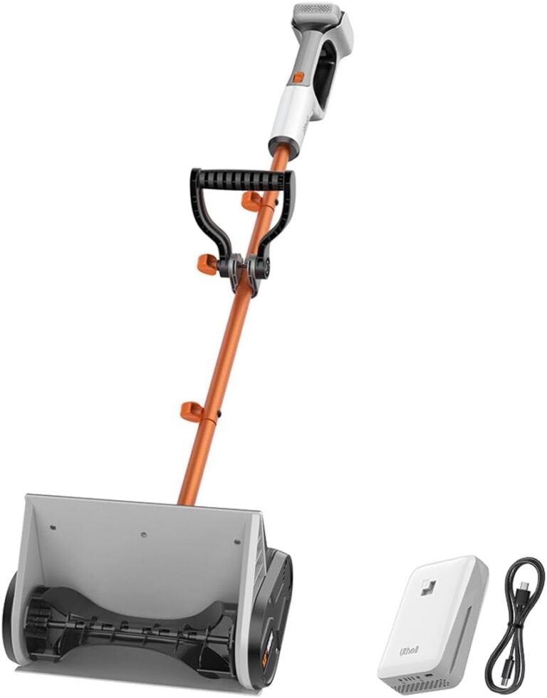 Litheli Cordless Electric Snow Shovel, V Inch Snow Thro