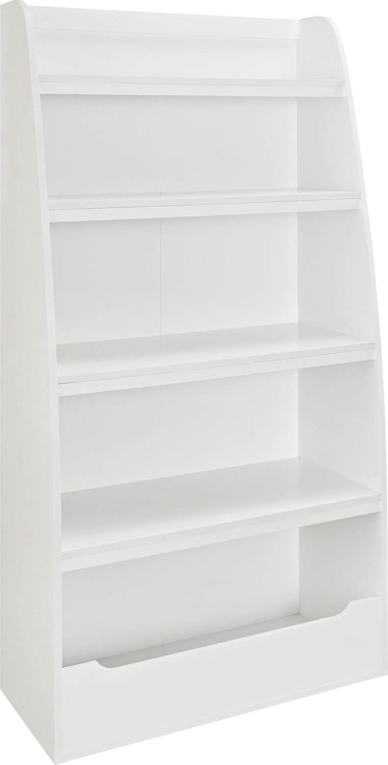 Ameriwood Home Hazel Kids' Shelf Bookcase in White Organ