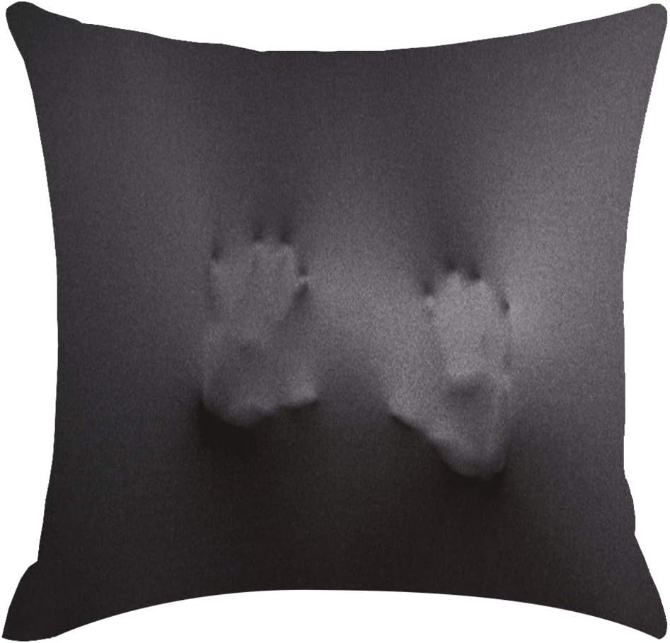 Halloween Pillowcase Ghost Hands Shadow Cushion Covers Waist