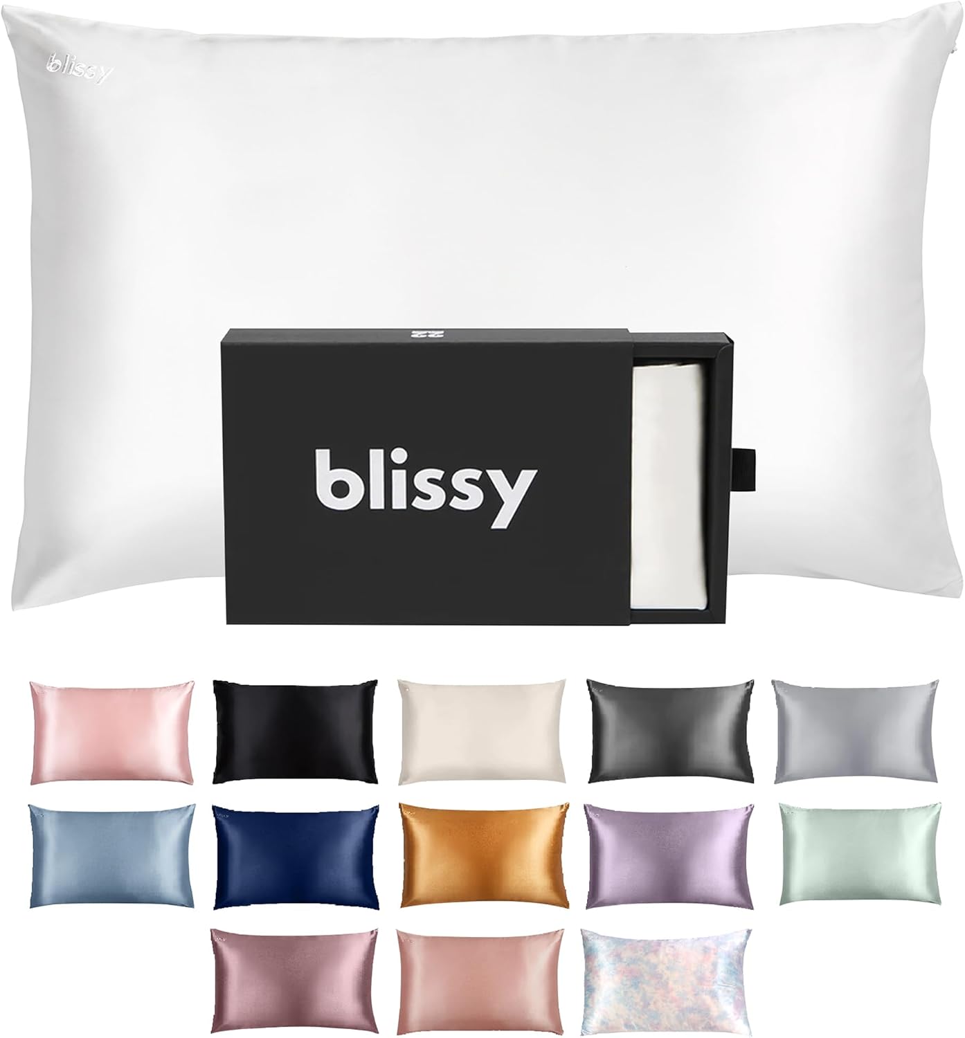 Blissy Silk Pillowcase % Pure Mulberry Silk