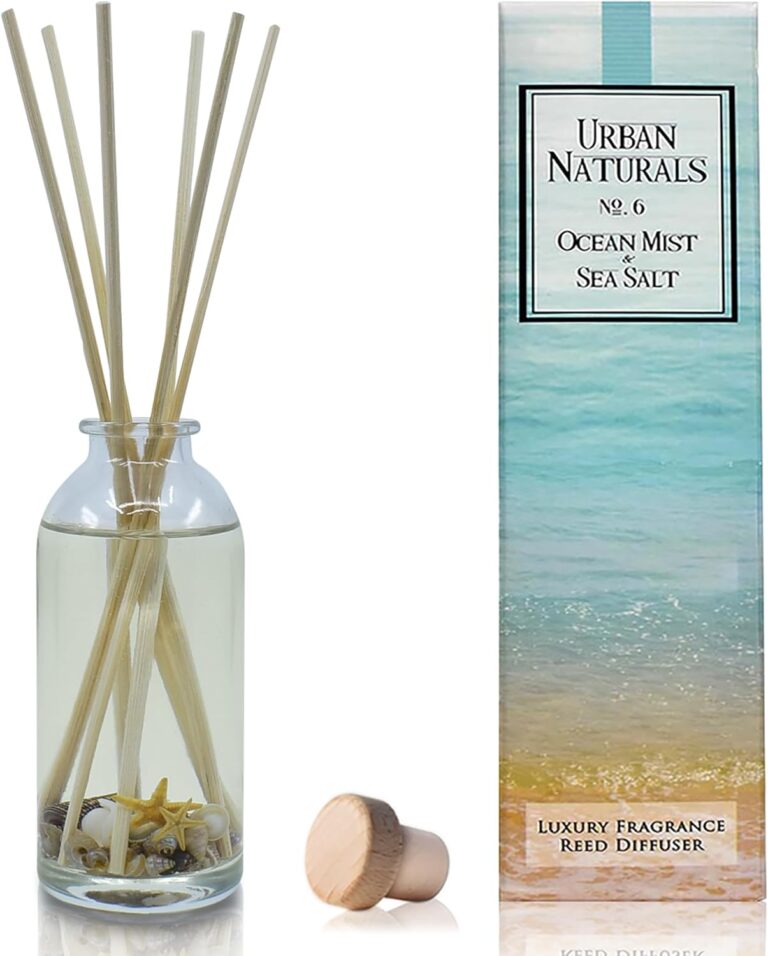 Urban Naturals Ocean Mist & Sea Salt Reed Diffuser Set