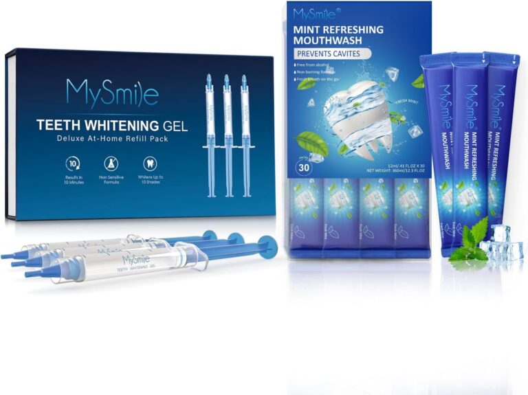 MySmile Teeth Whitening Gel Pen Refill Pack, Non Sensitive