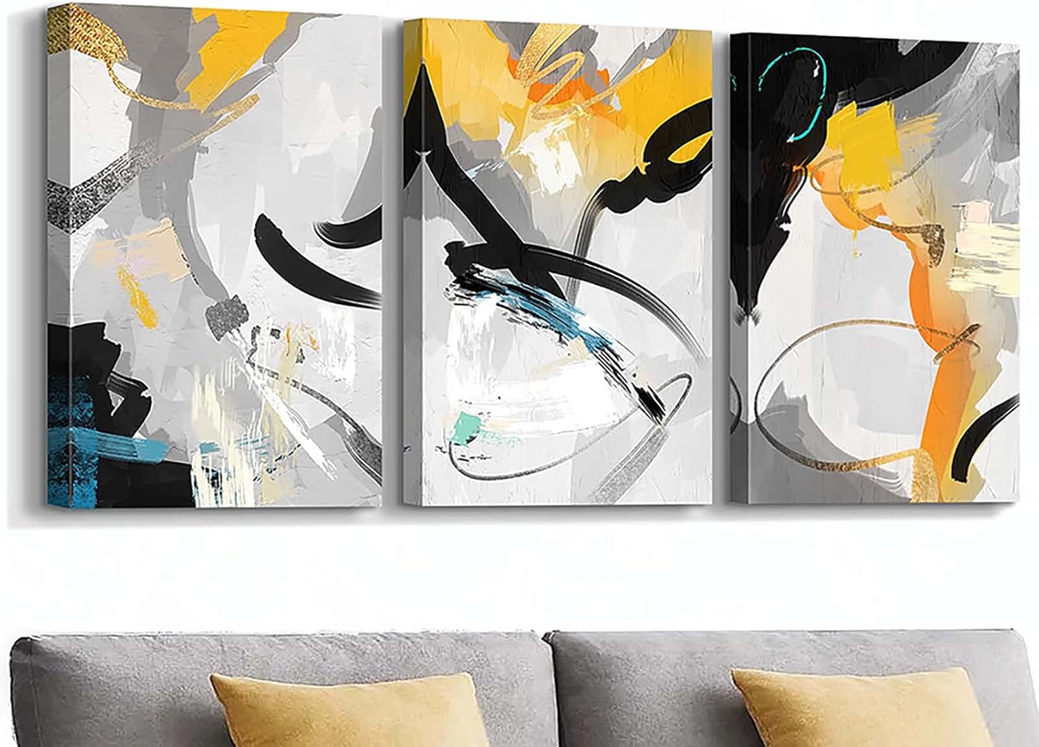 Wall Art for Living Room Large Size Graffiti Paintings for