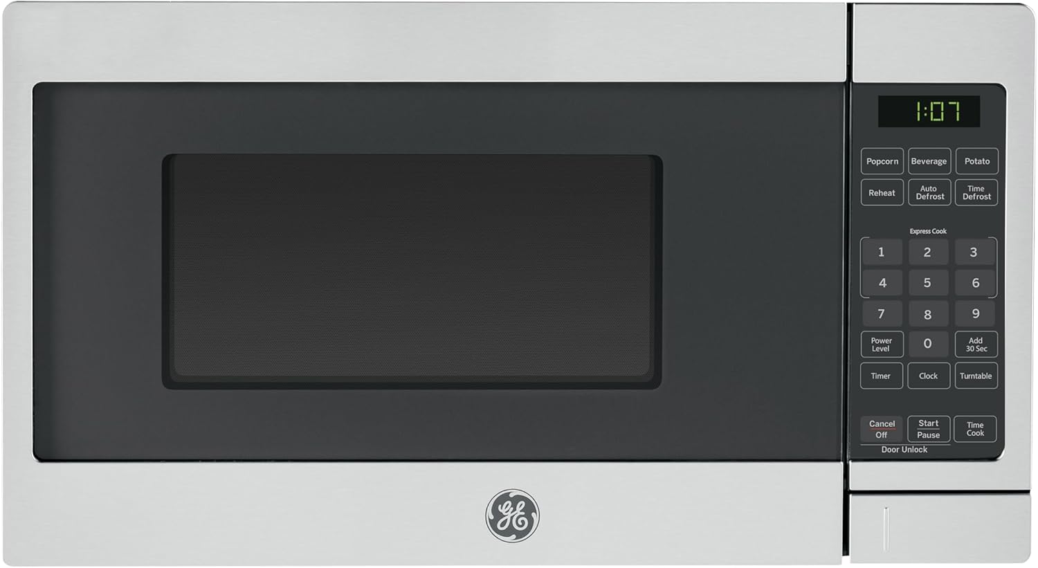 GE GCSTNWSS Microwave Oven, watt Auto Cooking Setti