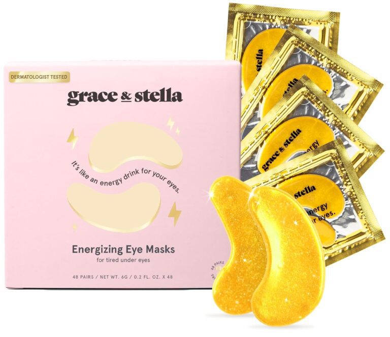 grace & stella Under Eye Mask (Gold, Pairs) Eye