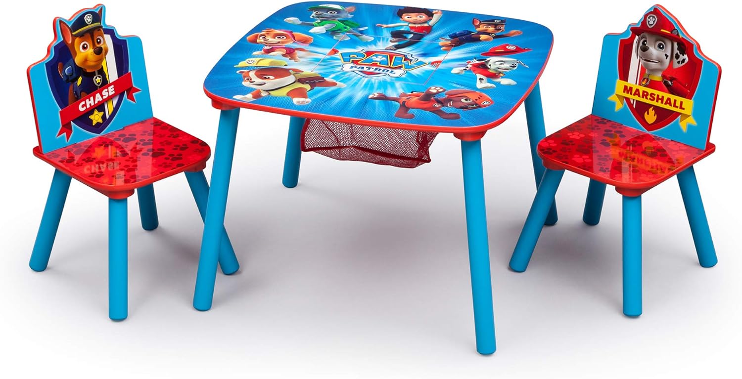 Delta Children Kids Table and Chair Set With Storage (