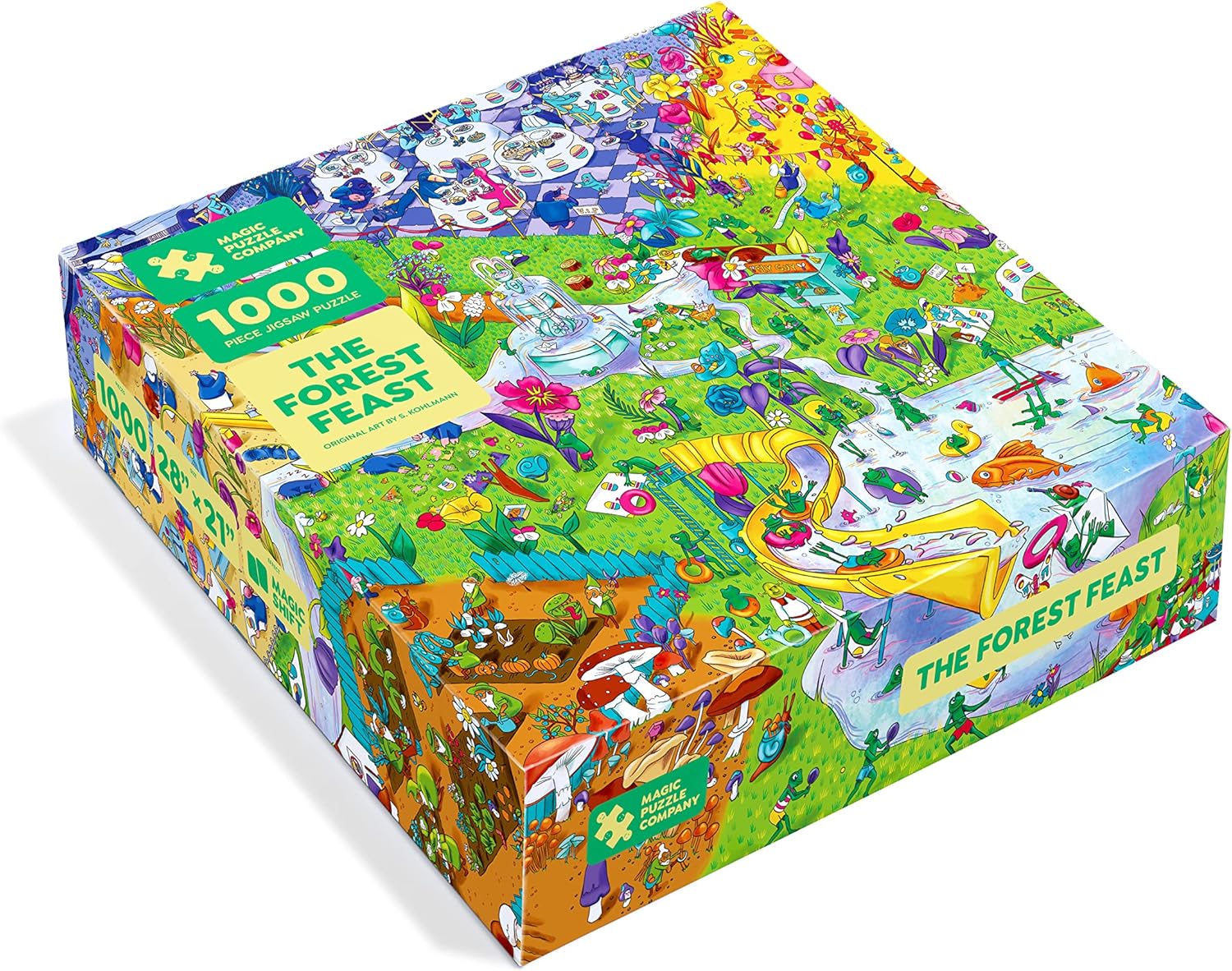 The Forest Feast • Piece Jigsaw Puzzle from The