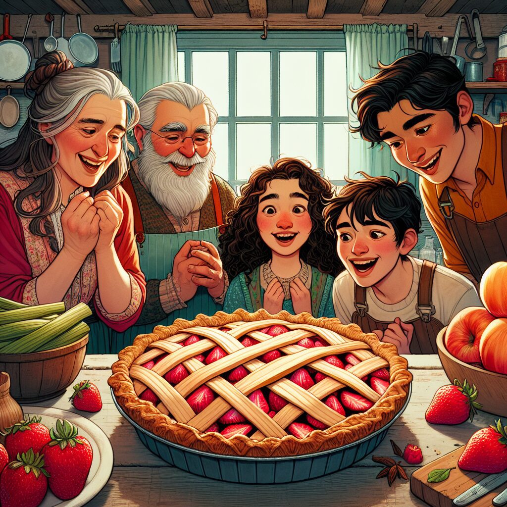 A Slice of Tradition: Family Treats Strawberry Rhubarb Pie