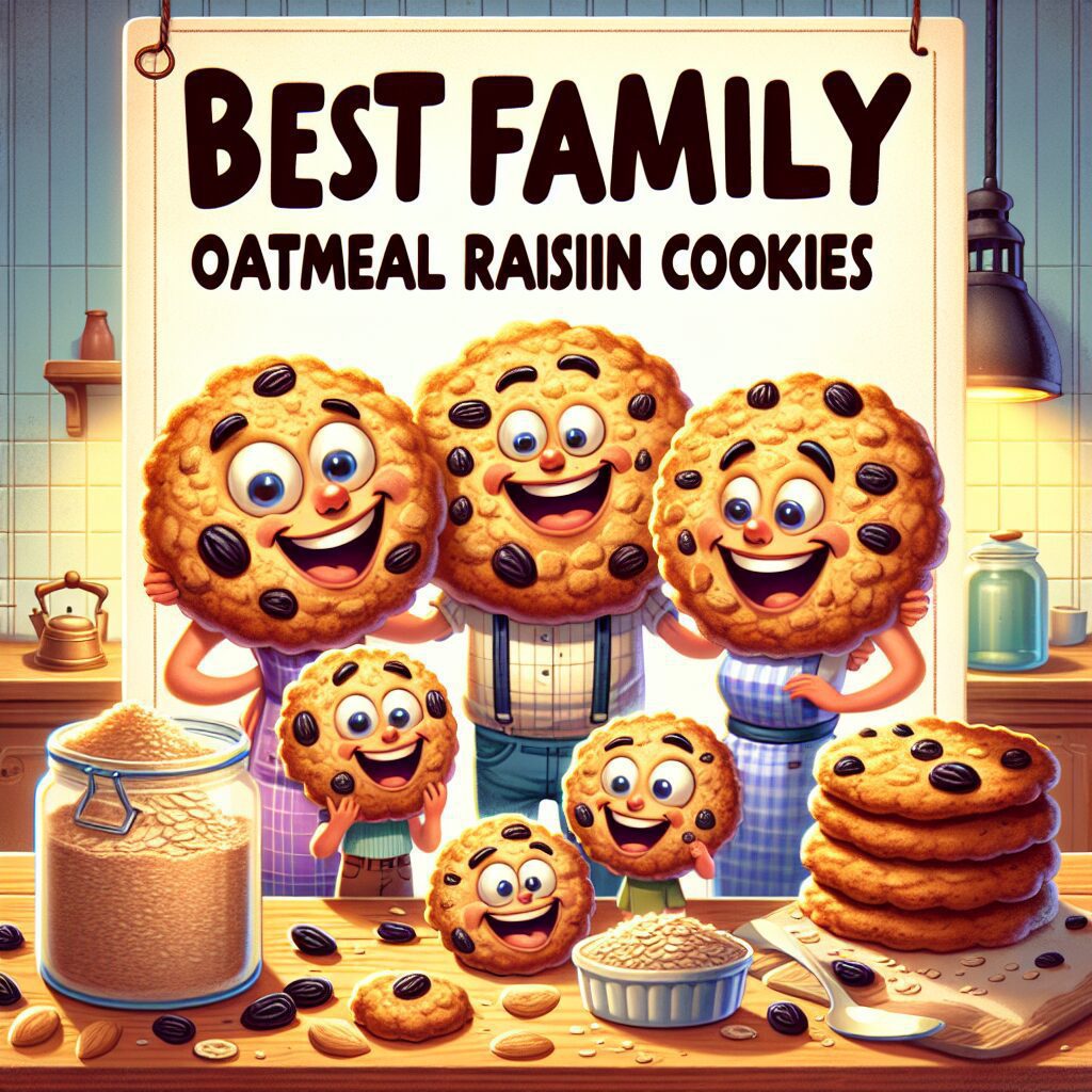 Best Family Dessert: Oatmeal Raisin Cookies