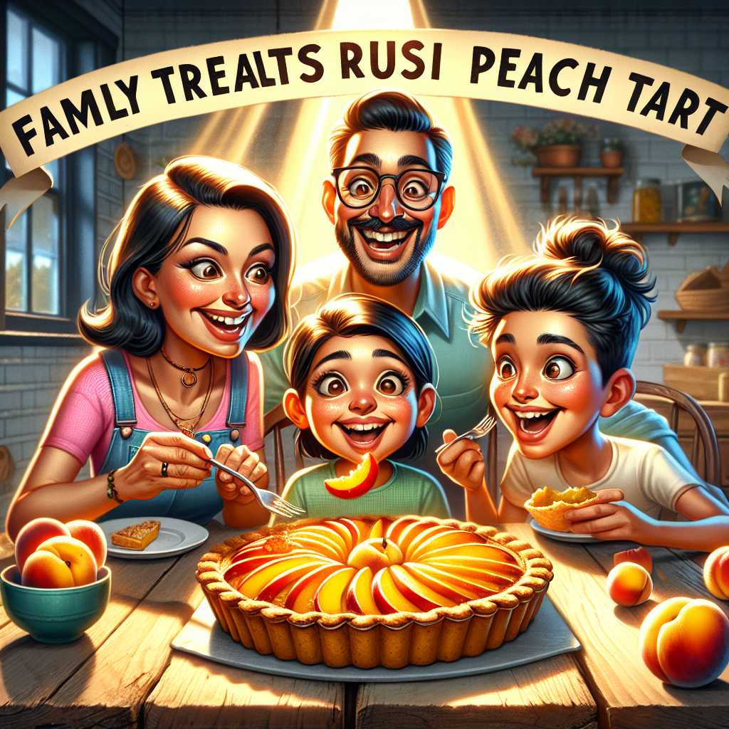 Family Treats Rustic Peach Tart: A Slice of Home