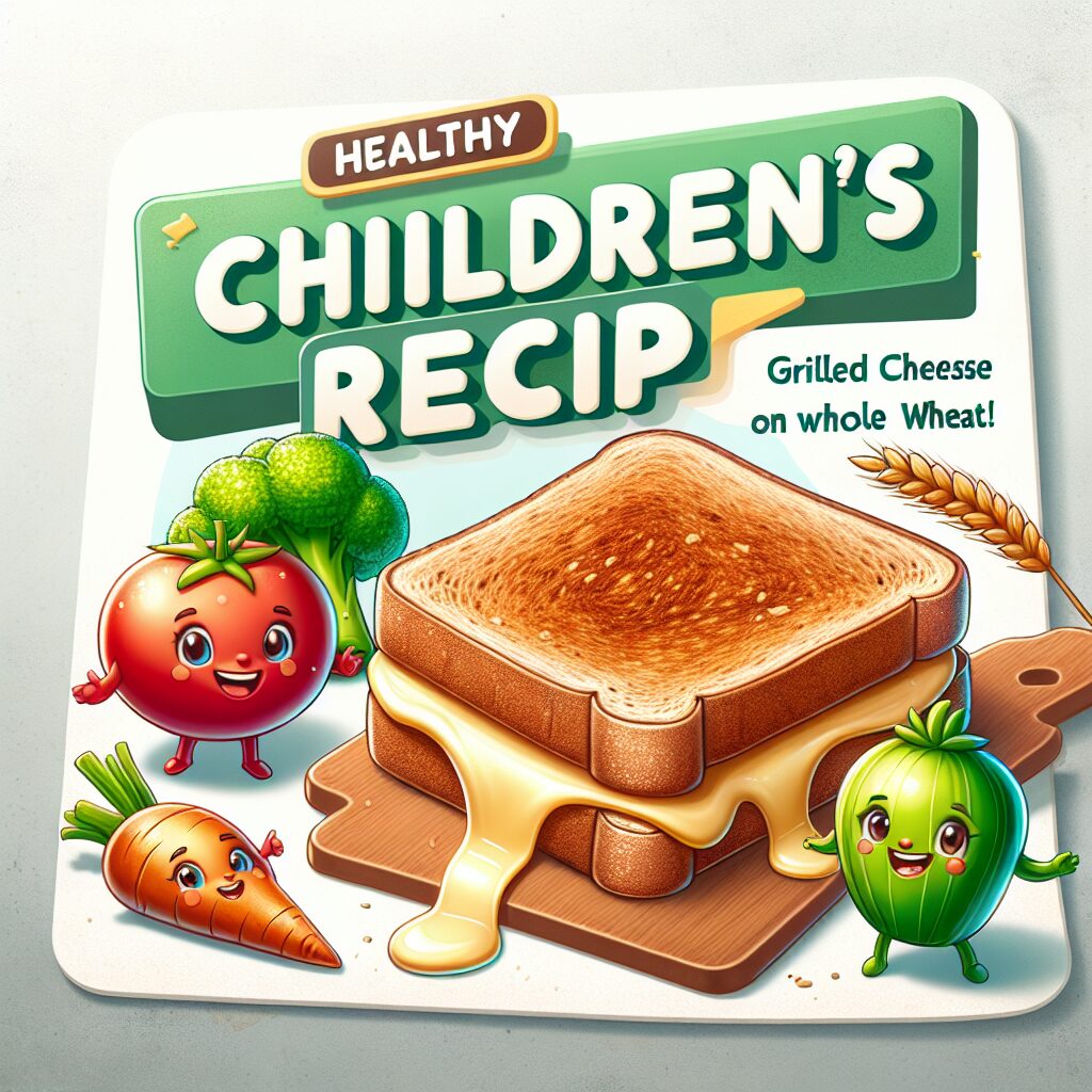 Healthy Children’s Recipe: Grilled Cheese on Whole Wheat