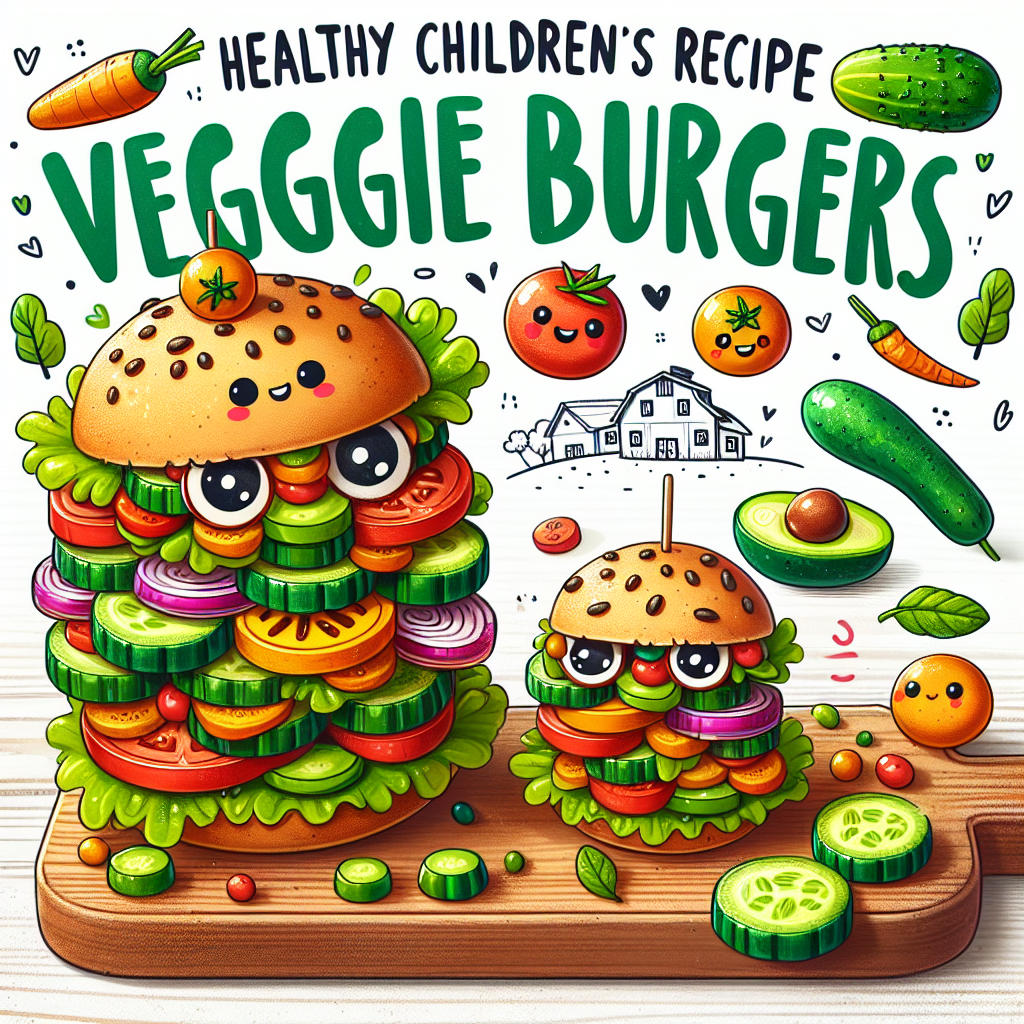 Healthy Children’s Recipe: Mini Veggie Burgers