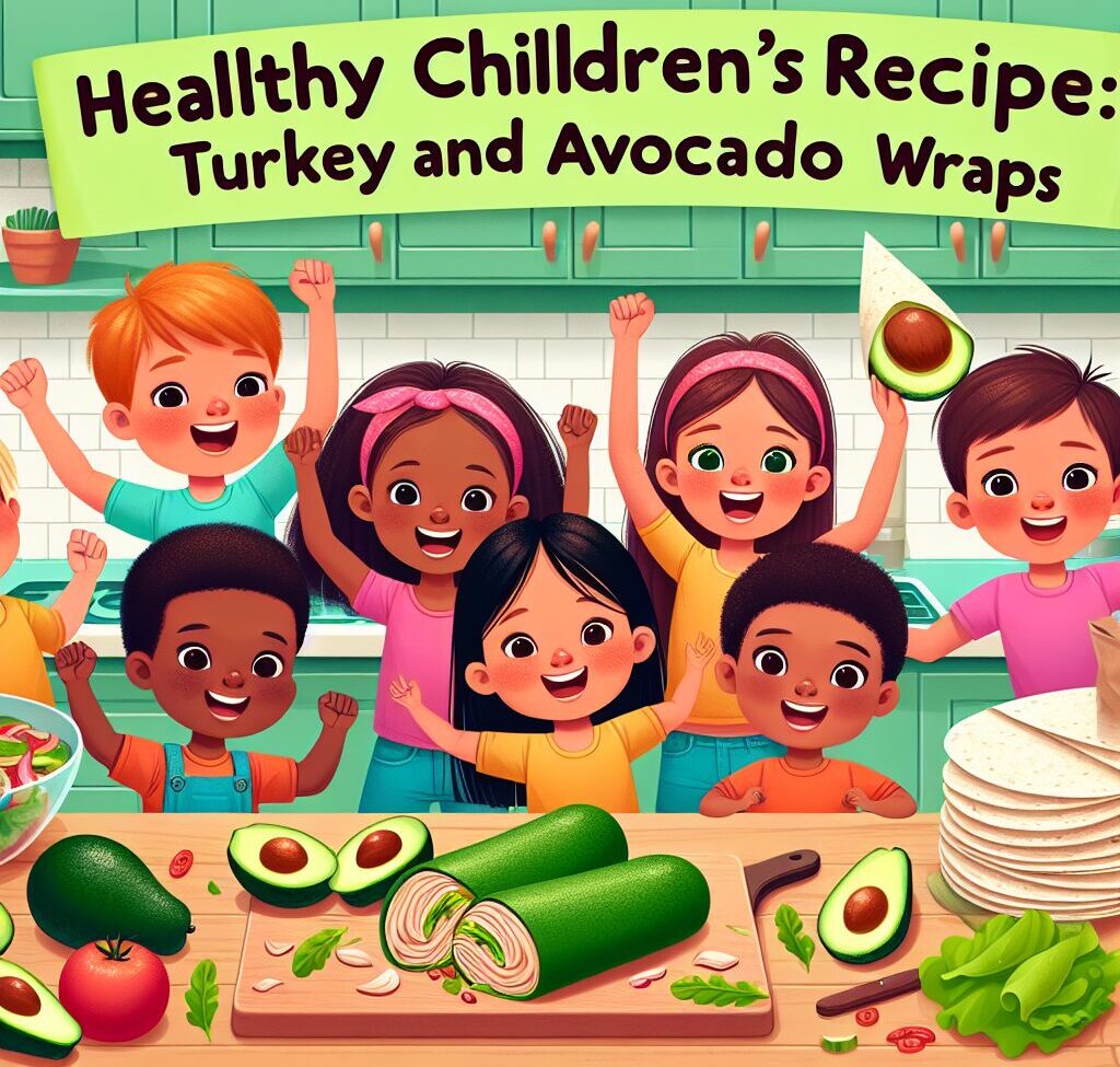 Healthy Children’s Recipe: Turkey and Avocado Wraps