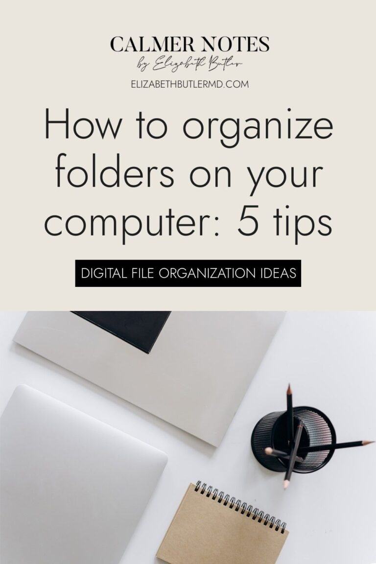 How to organize folders on your computer: 5 tips