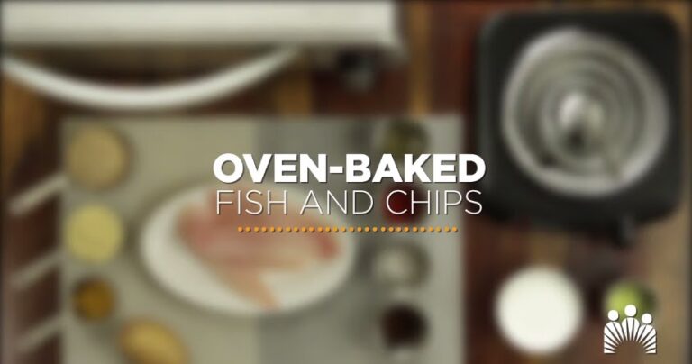 Oven Baked Fish and Chips Recipe | Kaiser Permanente