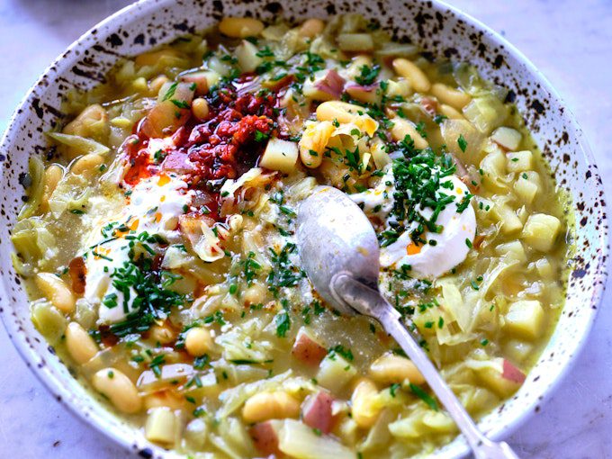 Rustic Cabbage Soup - 101 Cookbooks