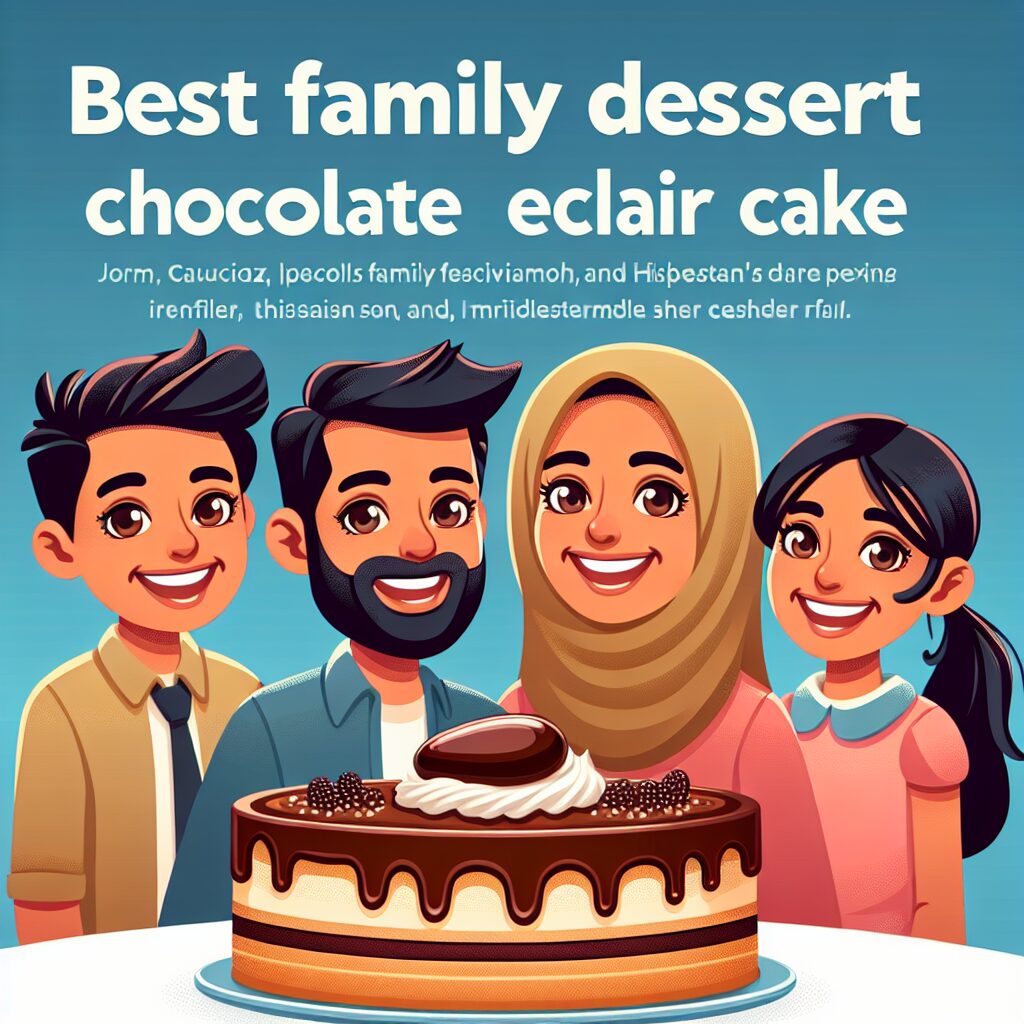 The Best Family Dessert: Chocolate Éclair Cake