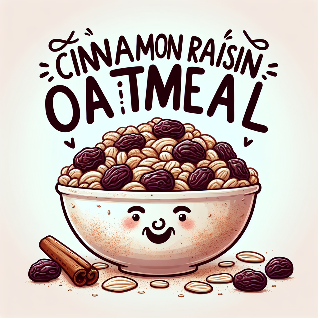 The Comfort of Cinnamon Raisin Oatmeal: A Heartwarming Breakfast Choice