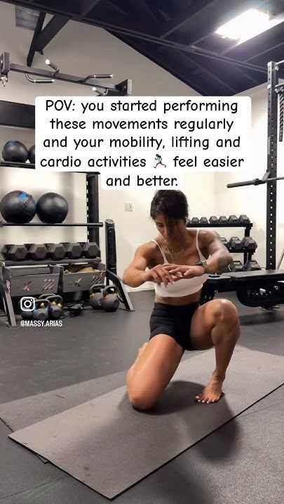 This mobility routine is life changing, do this twice a week. #fitness #mobility #motivation #viral