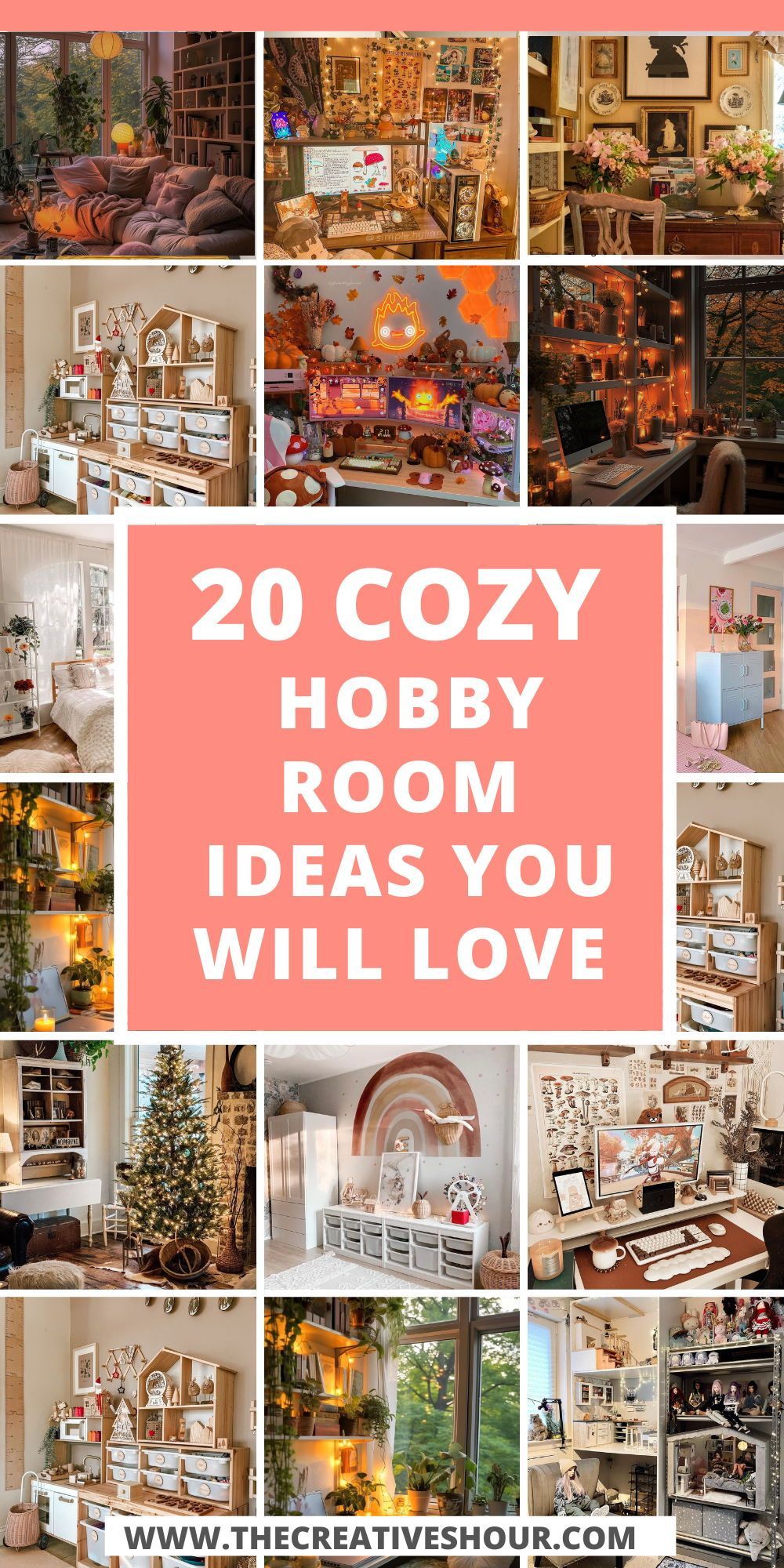 Transform Your Space into a Cozy Hobby Room with These Aesthetic Design Ideas