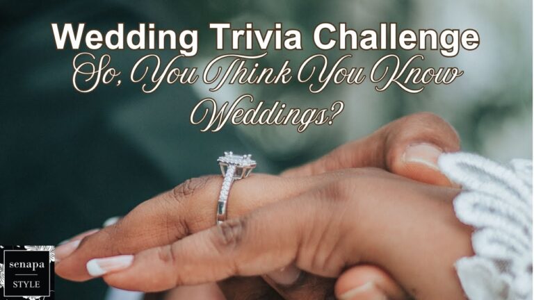 Wedding Trivia Quiz for General Knowledge Quiz Lovers #quiz #trivia