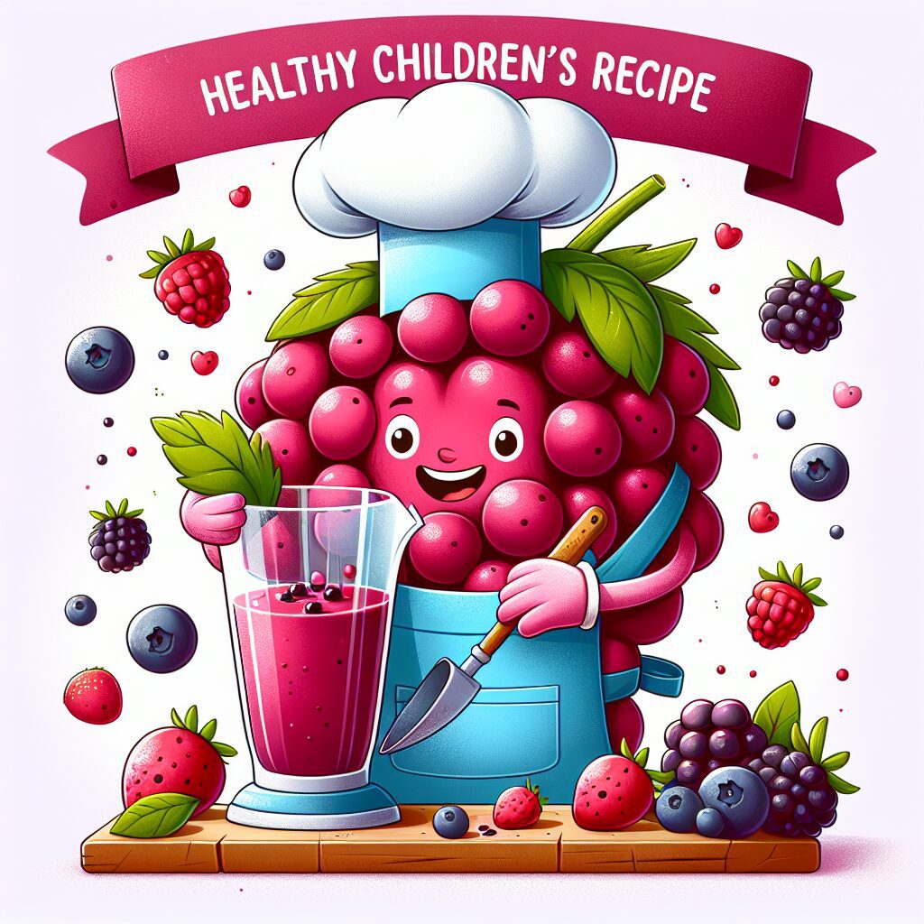 Wholesome Berry Smoothies: A Delightful Treat for Healthy Children