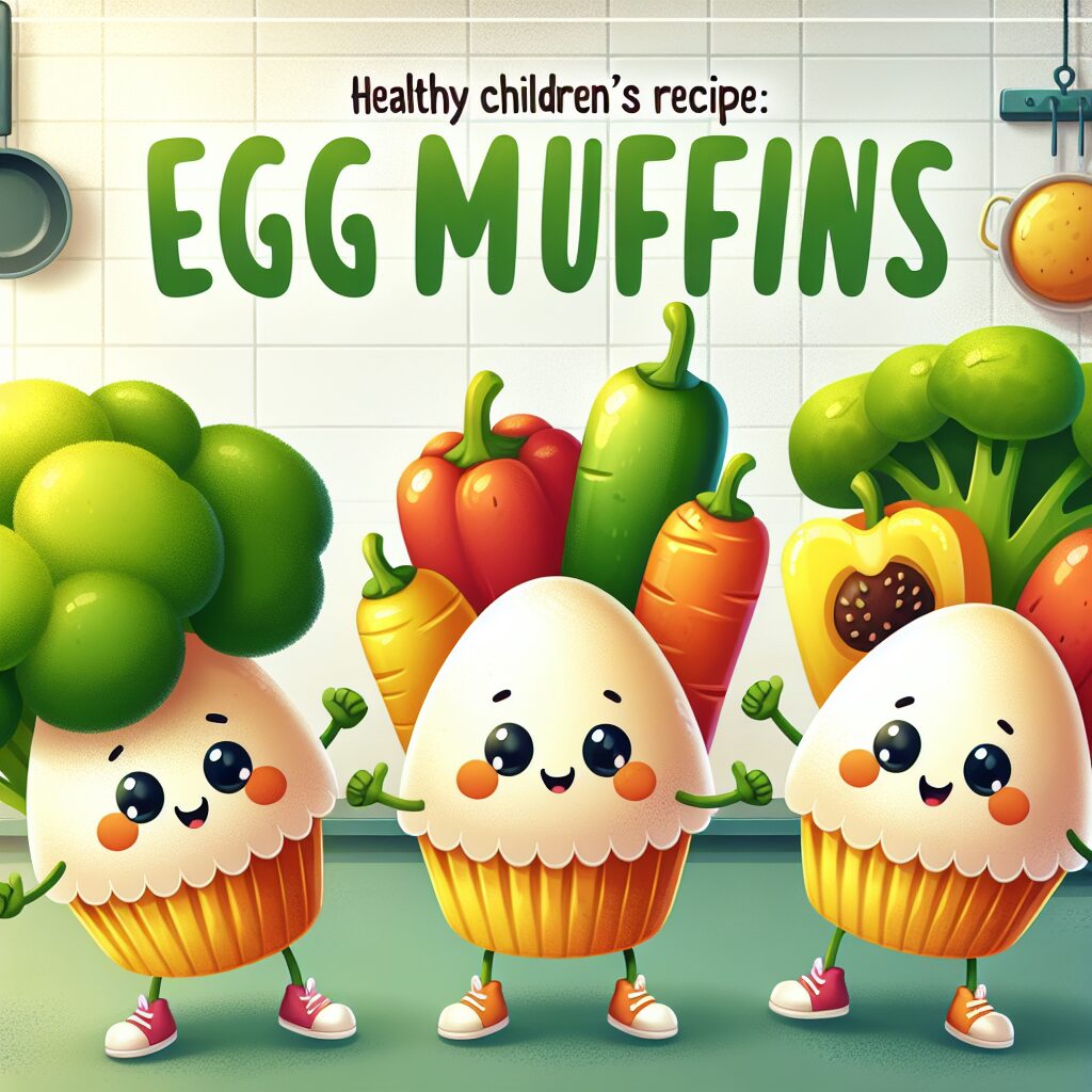 Wholesome Egg Muffins with Veggies: A Healthy Recipe for Kids